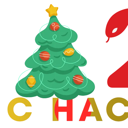Стикер 33 Christmas Pepe