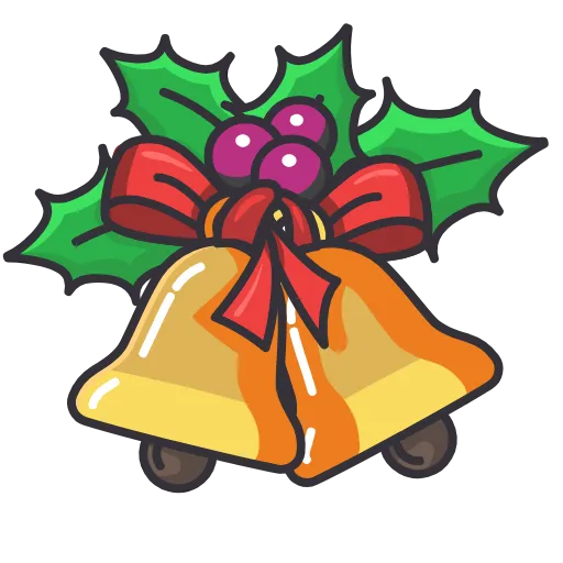 Стикер 4 Christmas Pepe