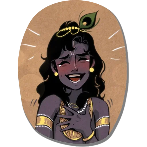 🕉️ Стикер «Hare Krishna» для Telegram