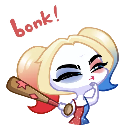Стикер 6 Harley Quinn