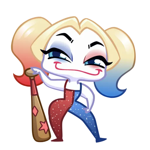 Стикер 11 Harley Quinn