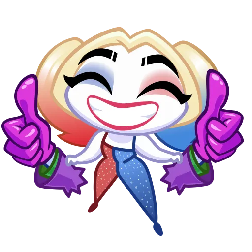 Стикер 3 Harley Quinn