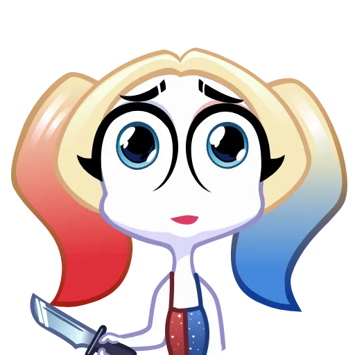 Стикер 10 Harley Quinn