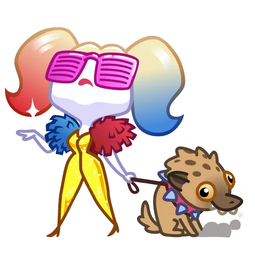 Стикер 24 Harley Quinn