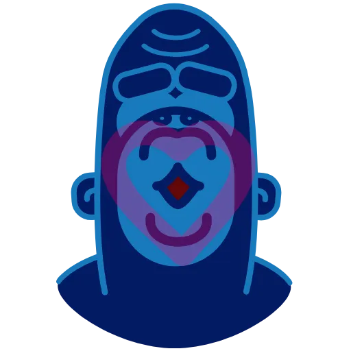 😘 Эмодзи «Harry Corilla» для Telegram