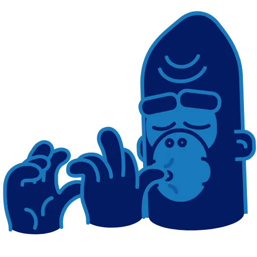 🖕 Эмодзи «Harry Corilla» для Telegram