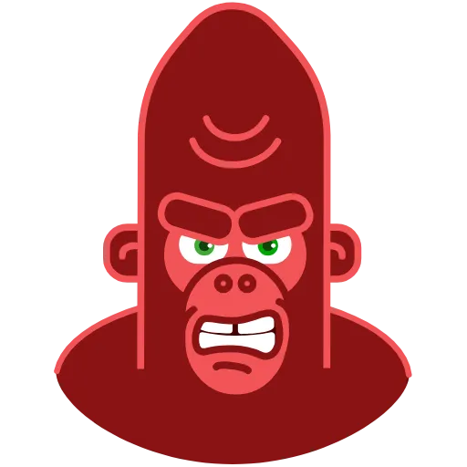 Стикер 11 Harry Gorilla