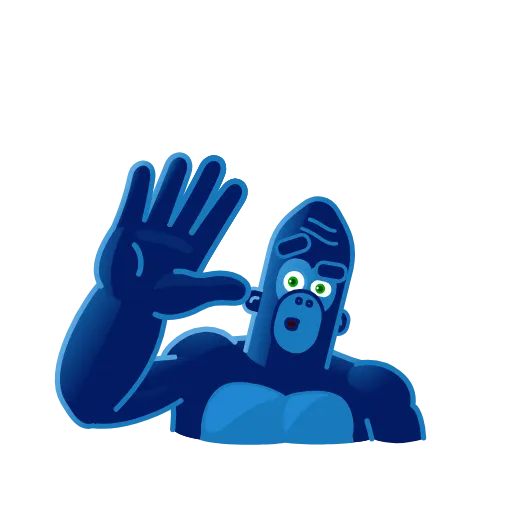 Стикер 27 Harry Gorilla