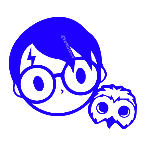 Стикер 41 Harry Potter Adaptive