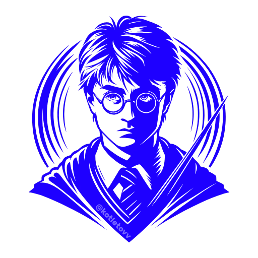 Стикер 17 Harry Potter Adaptive