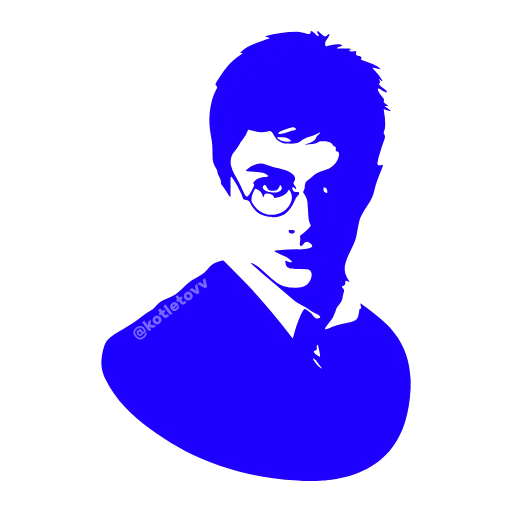 Стикер 10 Harry Potter Adaptive