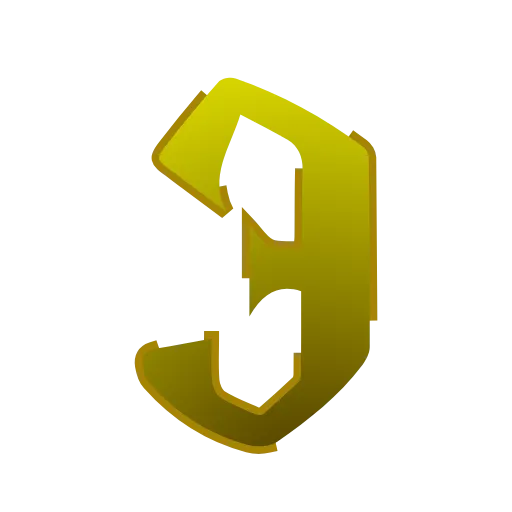 Стикер 36 latin #cyrillic #numbers #animated