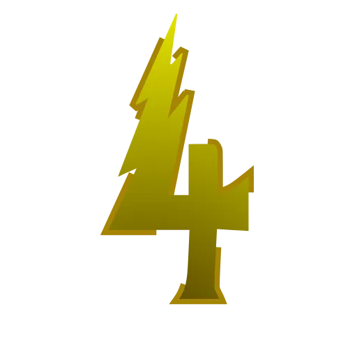 Стикер 47 latin #cyrillic #numbers #animated