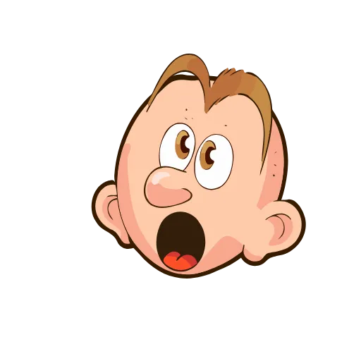 😮 Стикер «Hasan the Bald» для Telegram