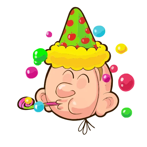 🥳 Стикер «Hasan the Bald» для Telegram