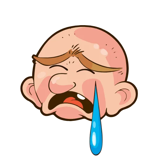 😭 Стикер «Hasan the Bald» для Telegram