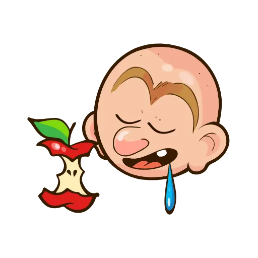 😪 Стикер «Hasan the Bald» для Telegram
