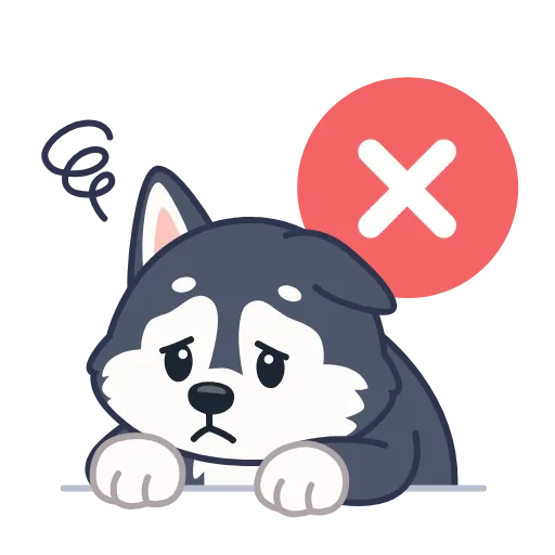🤩 Эмодзи «Хаски» для Telegram