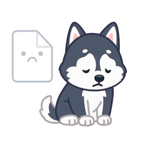 🤩 Эмодзи «Хаски» для Telegram