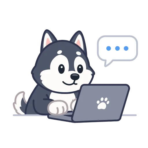 🤩 Эмодзи «Хаски» для Telegram