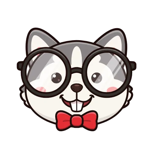 🤩 Эмодзи «Хаски» для Telegram