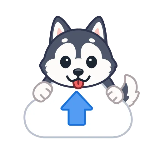 🤩 Эмодзи «Хаски» для Telegram