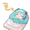 Стикер 44 Hatsune Miku