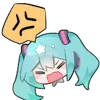 Стикер 43 Hatsune Miku