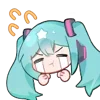 Стикер 40 Hatsune Miku