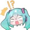 Стикер 34 Hatsune Miku