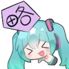 Стикер 37 Hatsune Miku