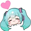 Стикер 48 Hatsune Miku