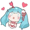 Стикер 55 Hatsune Miku