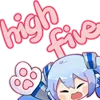 Стикер 10 Hatsune Miku