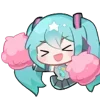 Стикер 39 Hatsune Miku