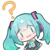 Стикер 46 Hatsune Miku