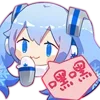 Стикер 8 Hatsune Miku