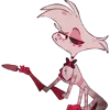 Стикер 35 😃 Набор эмоджи по мульту «Отель Хазбин Hotel Hazbin»