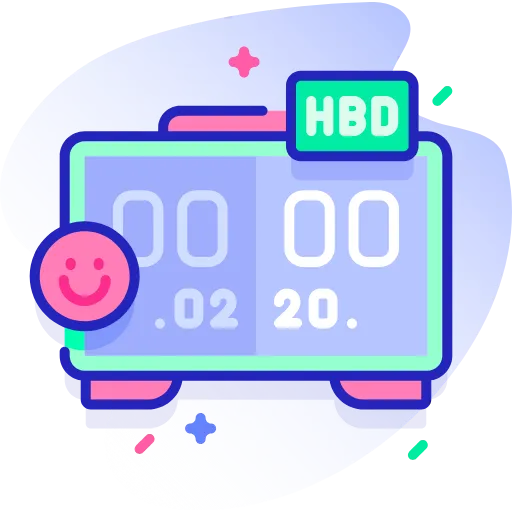 🤩 Эмодзи «Синие векторные буквы» для Telegram