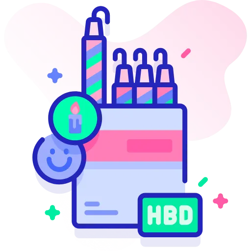 🤩 Эмодзи «Синие векторные буквы» для Telegram