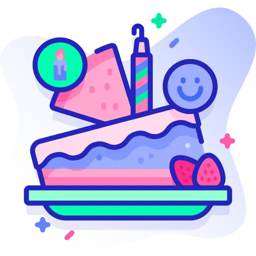 🤩 Эмодзи «Синие векторные буквы» для Telegram