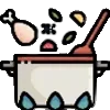 🫕 Эмодзи «- Рецепты здоровой жизни» для Telegram