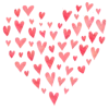 Стикер 40 ❤️ Heart - сердечки