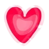 Стикер 30 ❤️ Heart - сердечки