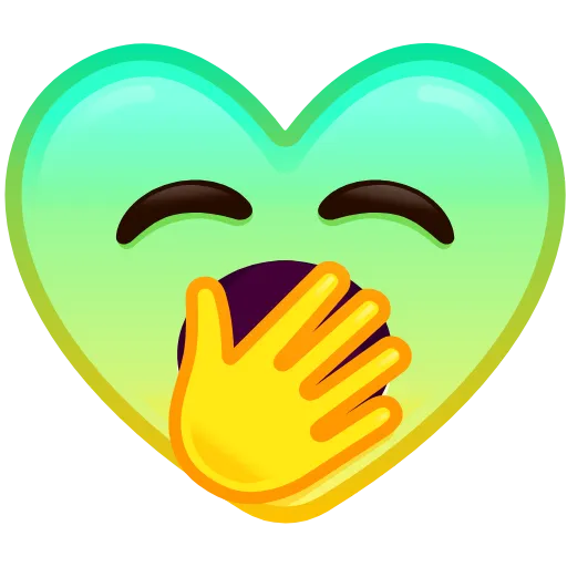 Стикер 55 Heart Emoji