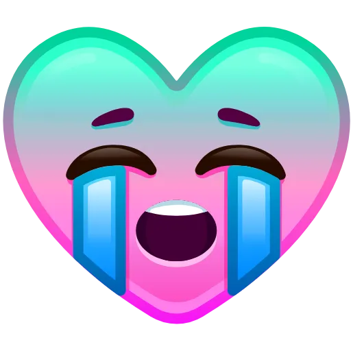 Стикер 29 Heart Emoji