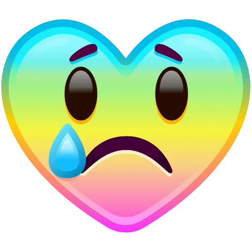 Стикер 28 Heart Emoji