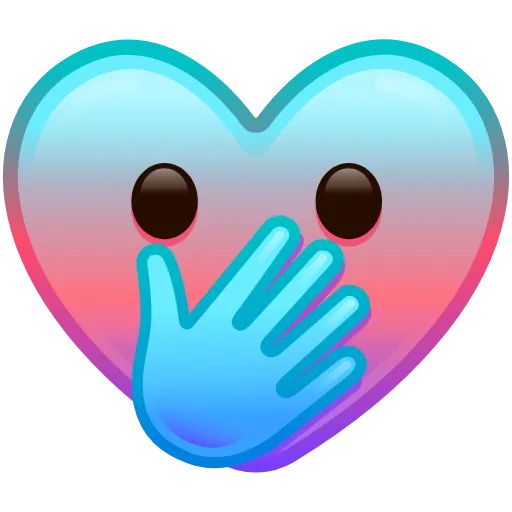 Стикер 45 Heart Emoji