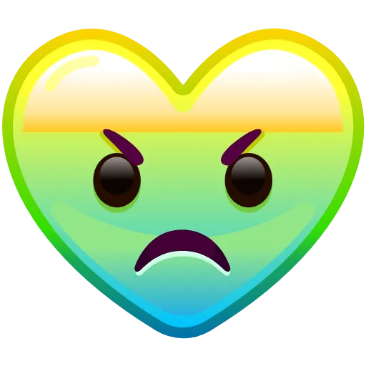 Стикер 31 Heart Emoji
