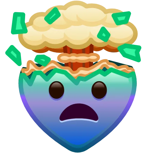 Стикер 34 Heart Emoji